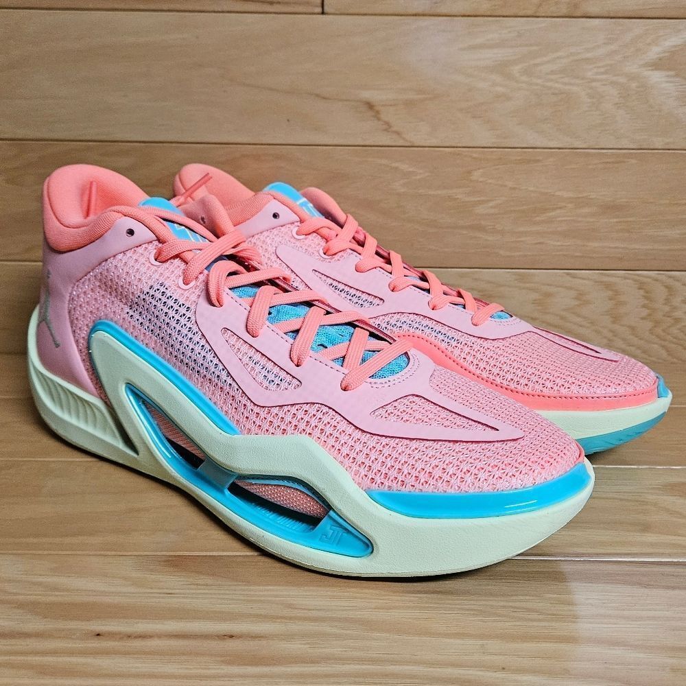 Jordan Tatum 1 Pink Lemonade Mens Basketball Shoe Sneaker DV6208-600 Jayson - Picture 2 of 13
